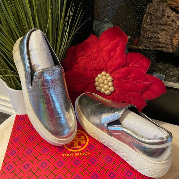 TORY BURCH LADYBUG SLIP ON SNEAKER - Picture 1 of 9